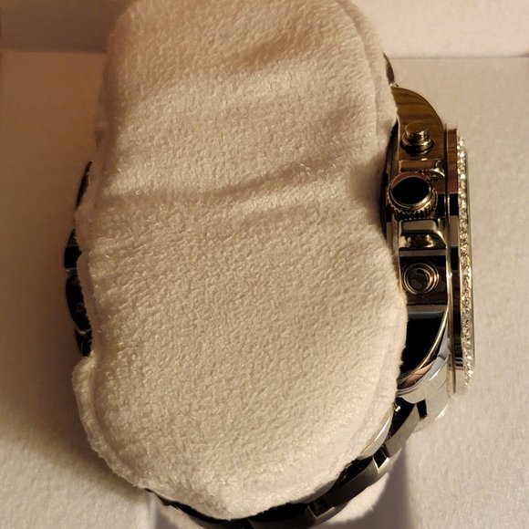 INVICTA Angel Multi-Function Silver Crystal-set Ladies Watch